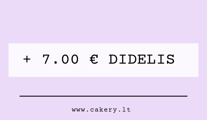 +Didelis (nedekoruotas)
