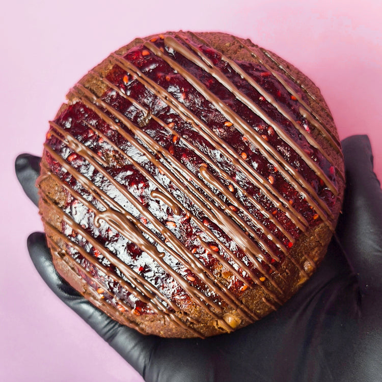Chocolate raspberry & nutella